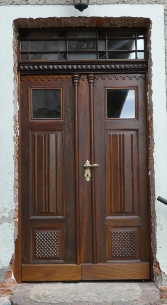 Haustüre nachher
