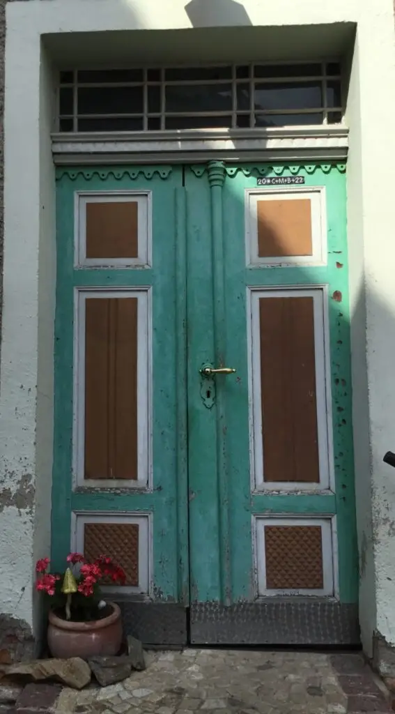 Haustür vorher